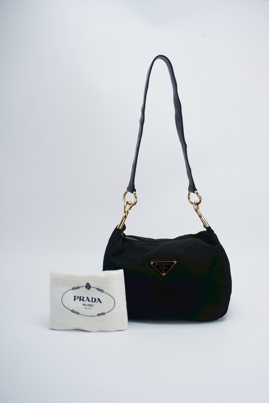 Prada nylon shoulder bag