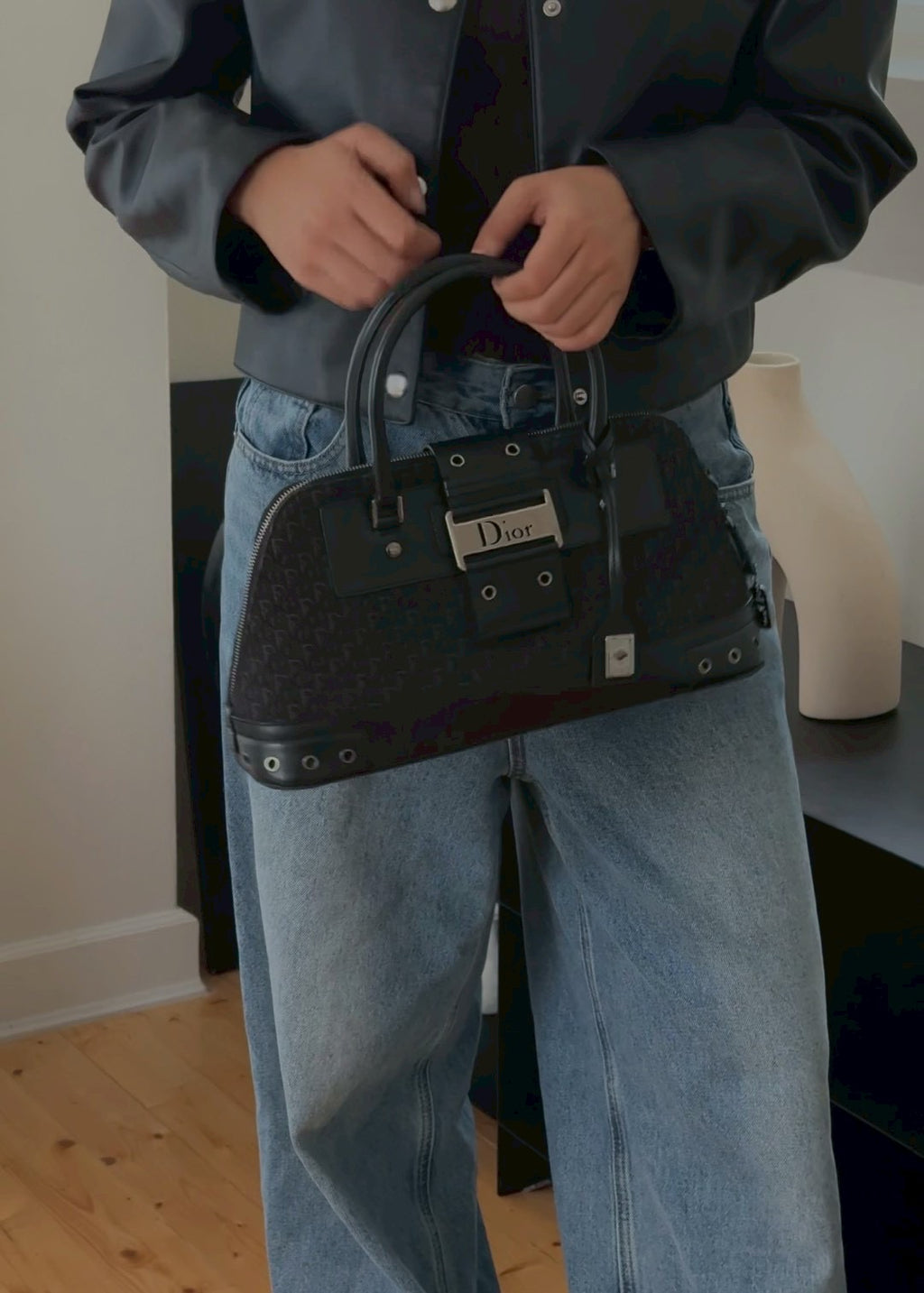 Dior street-chic handbag