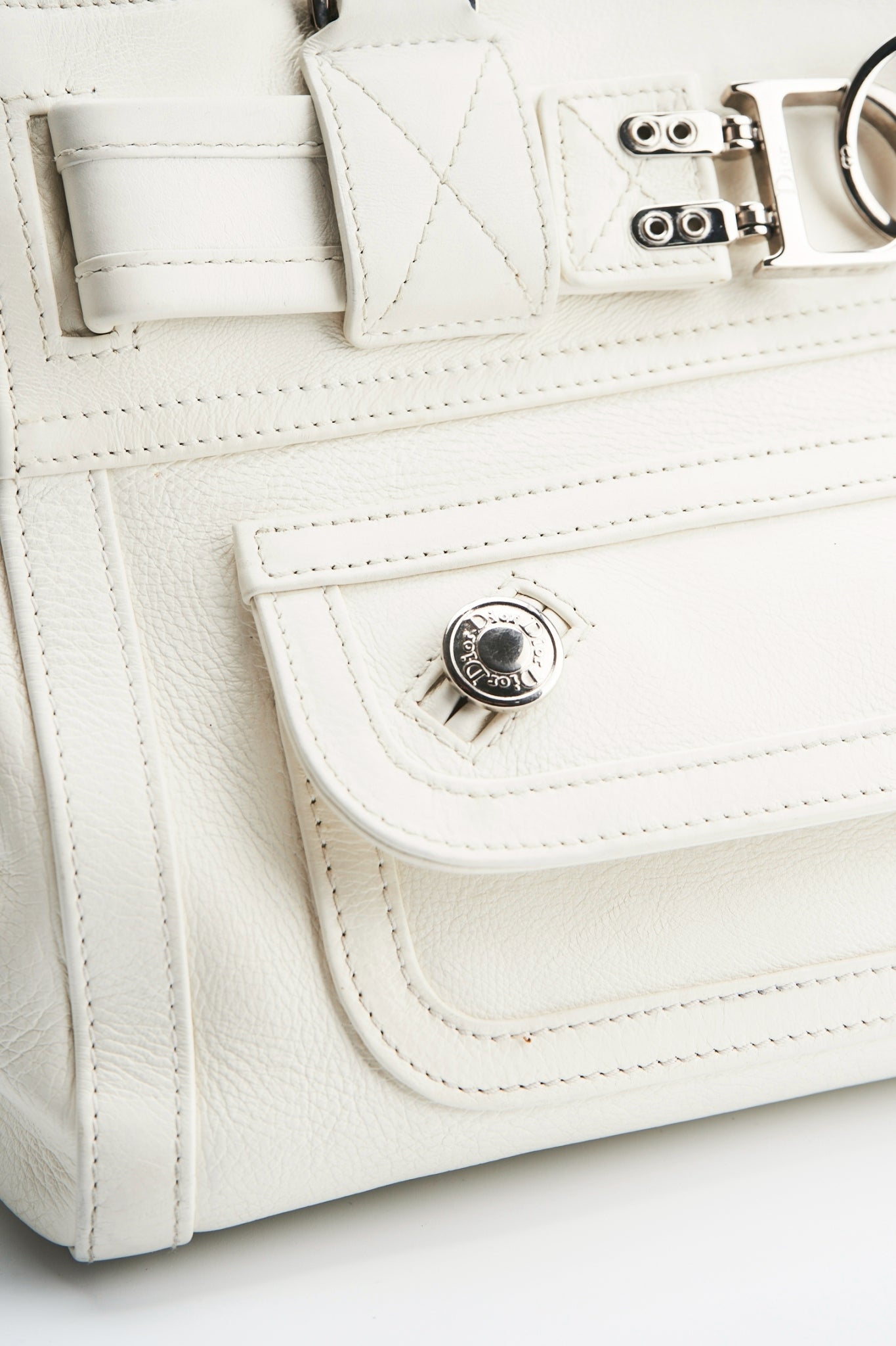 Dior leather hand bag