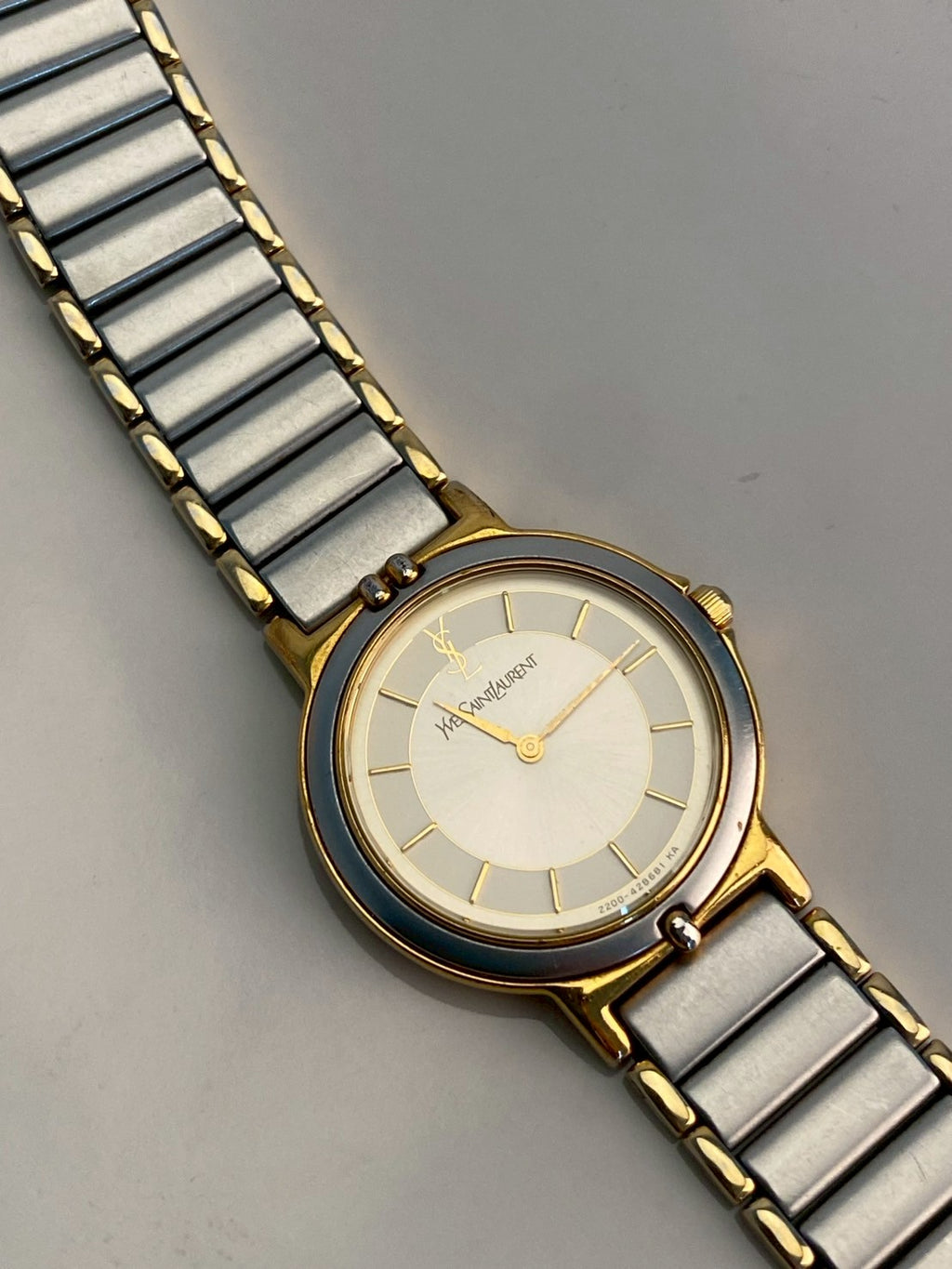 Ysl cream dial twotone c.1771