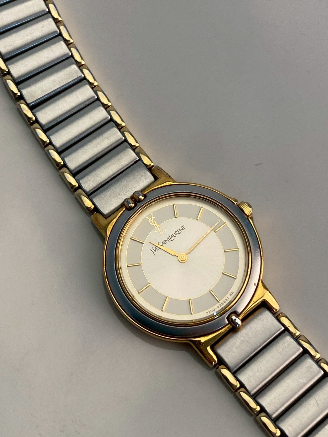 Ysl cream dial twotone c.1771