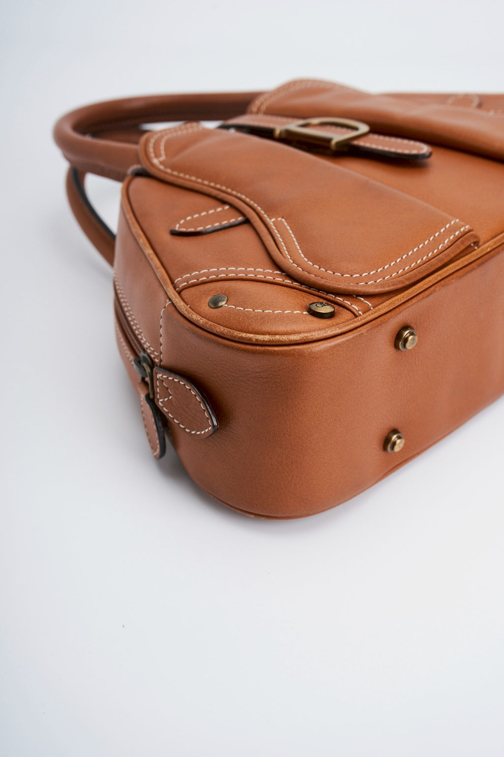 Dior D logo handbag