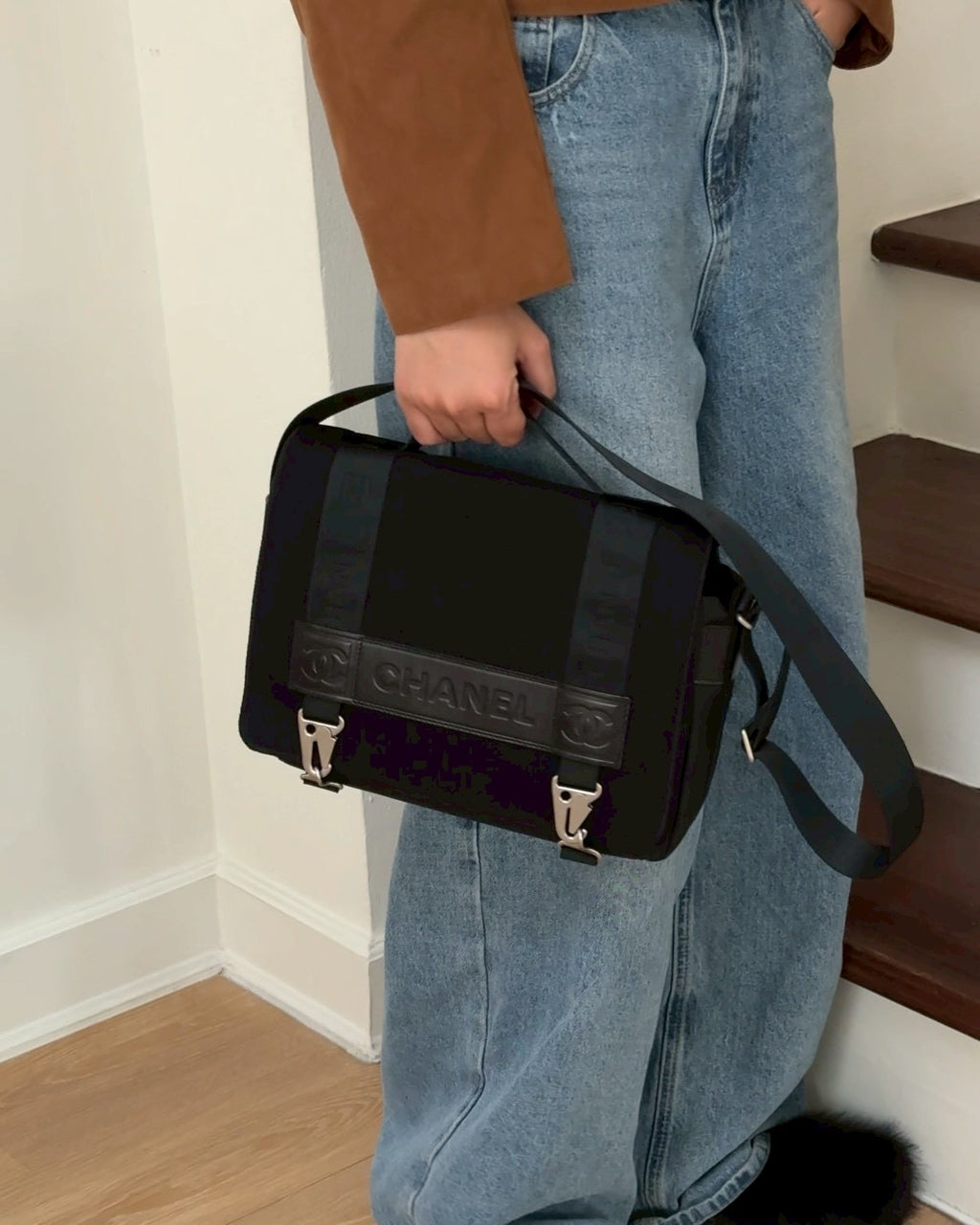 Chanel nylon crossbody