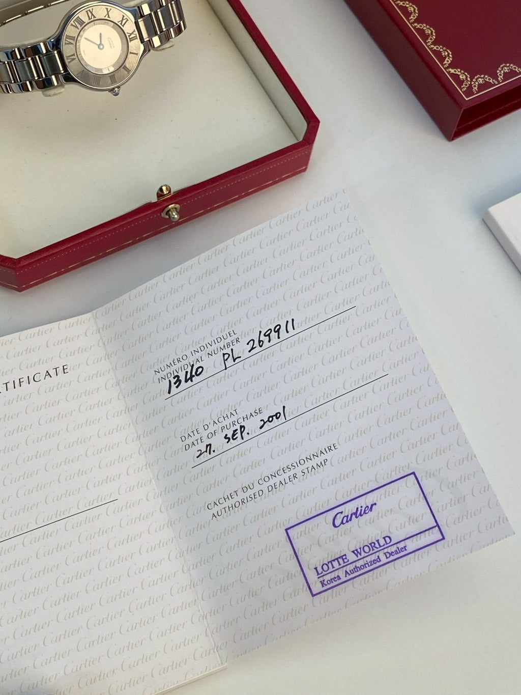 Cartier mast 21 c.8811