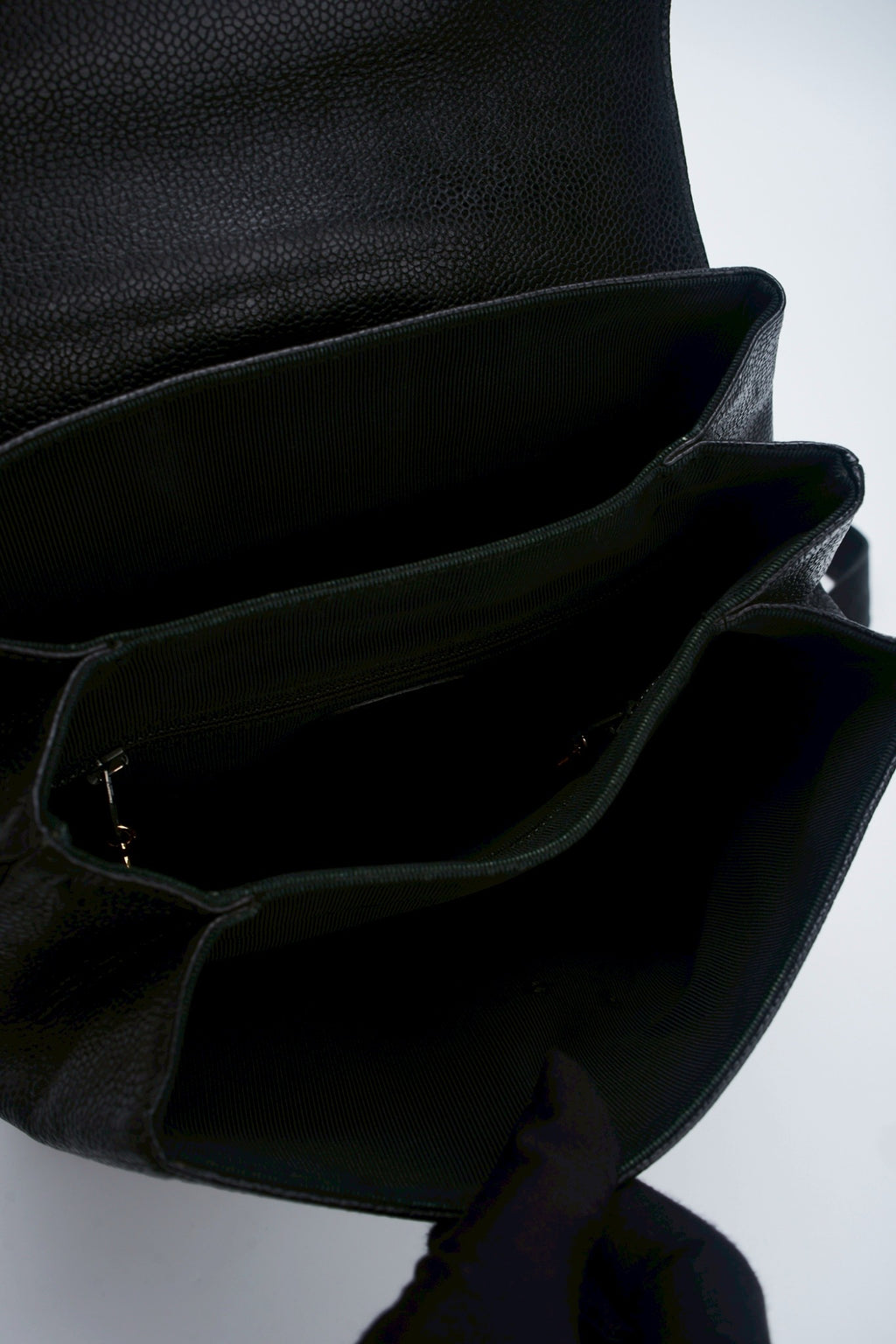 Chanel caviar backpack