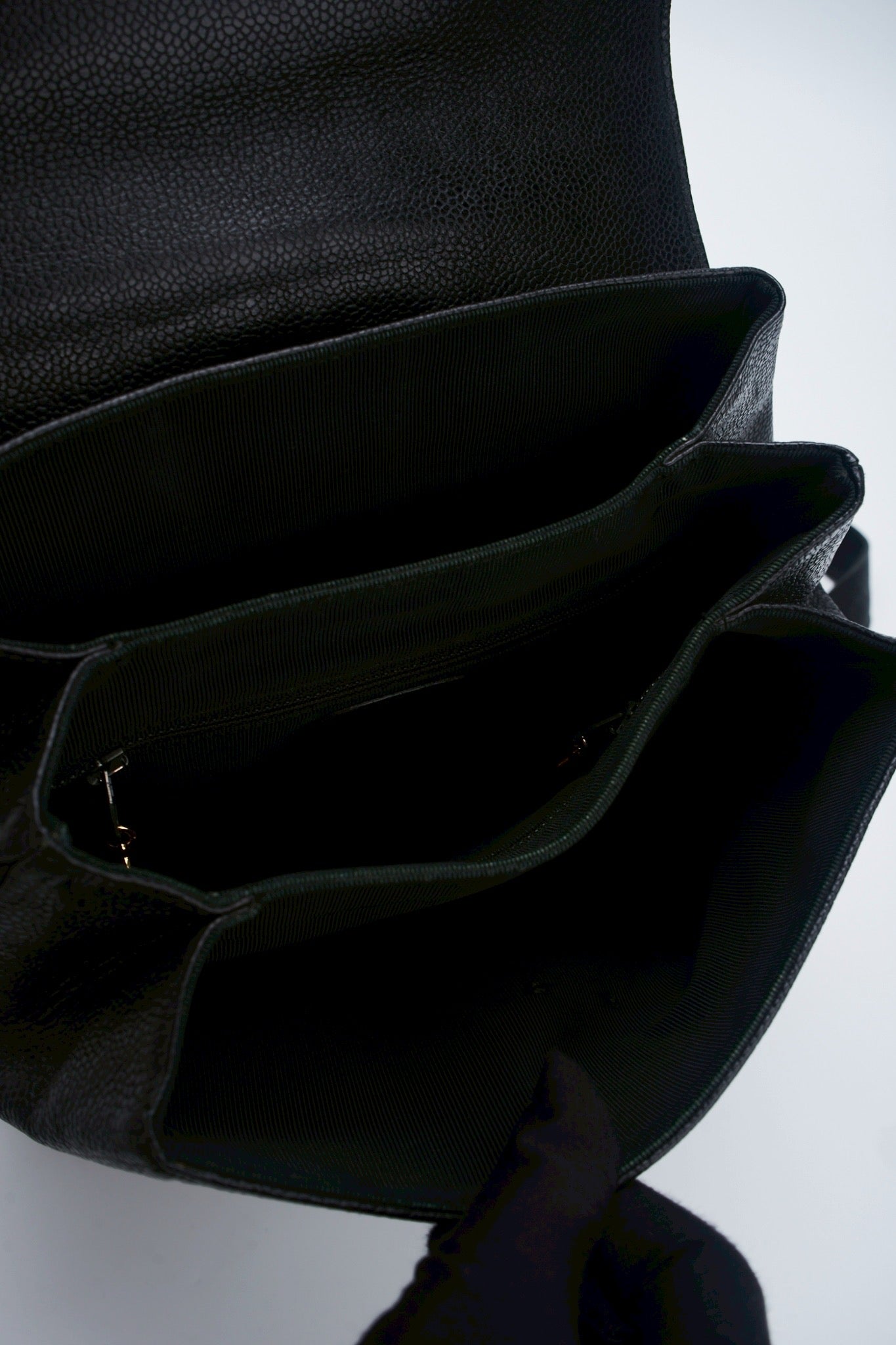 Chanel caviar backpack