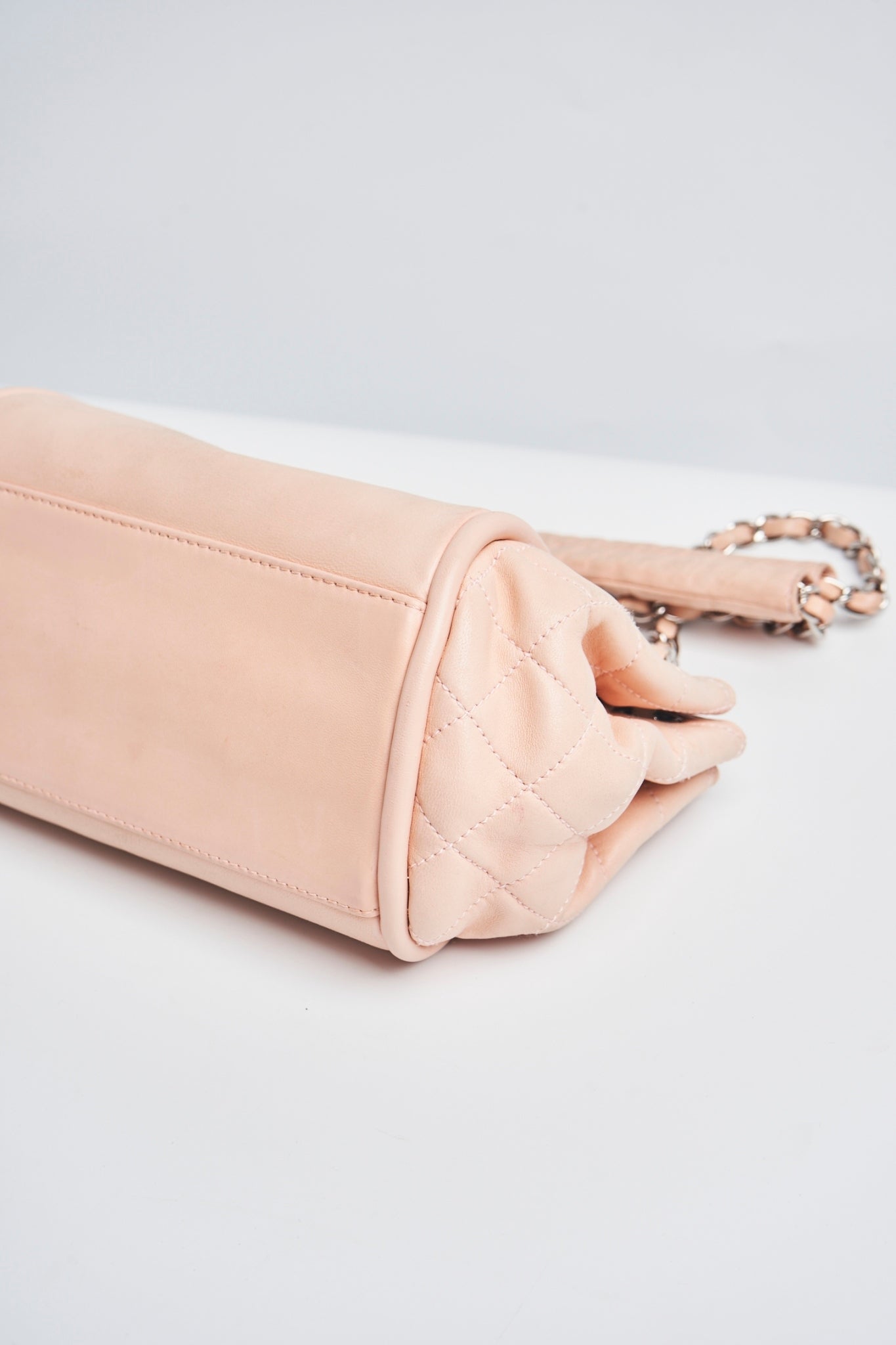 Chanel pink lambskin