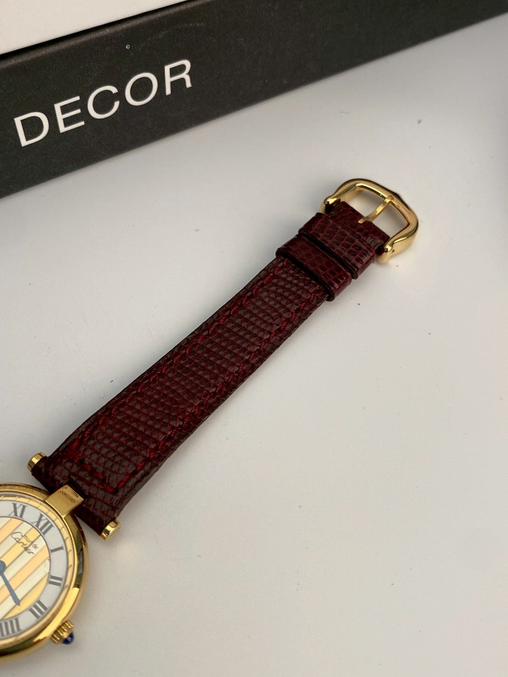 Cartier color dial argent cilcle c.5672