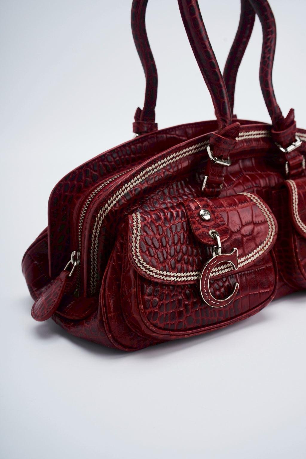 Dior detective crocodile leather