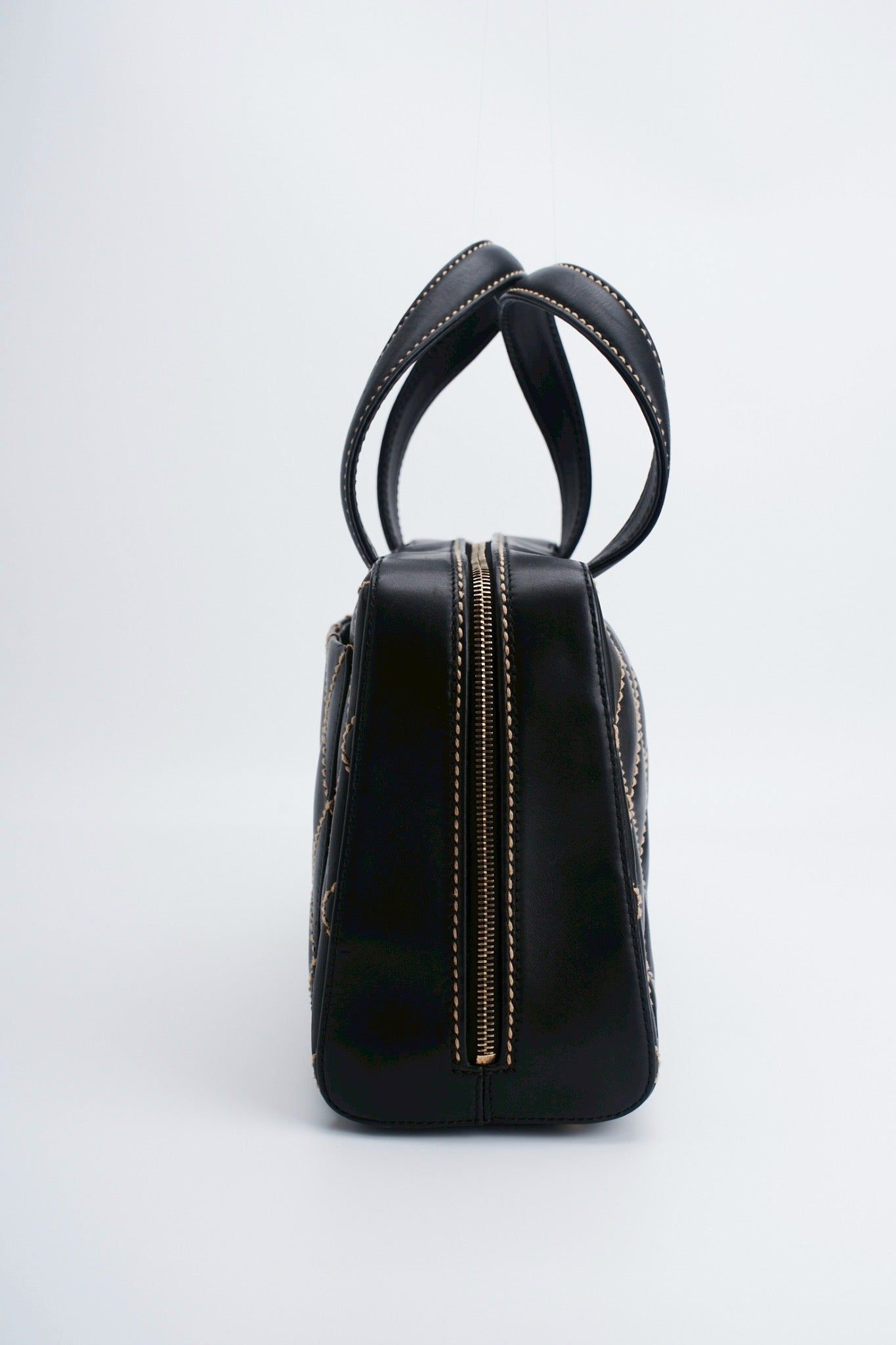 Chanel quilted hand bag