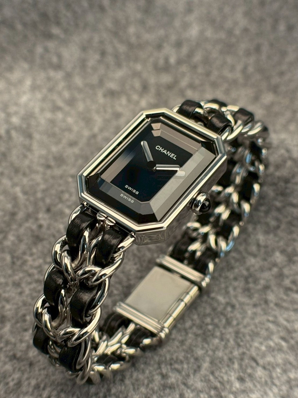 Chanel Premiere silver Lsize c.1607