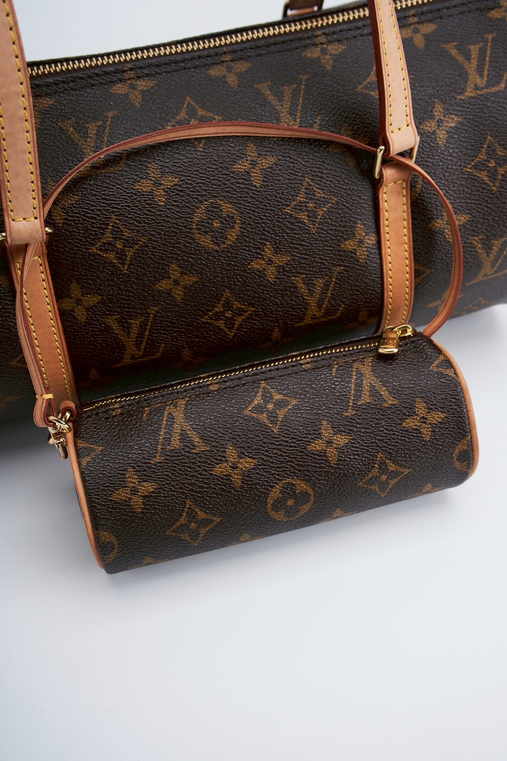 Louis Vuitton papillon with mini bag