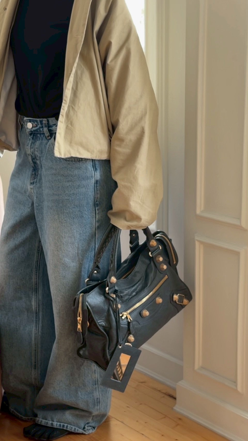 Balenciaga city giant dark gray