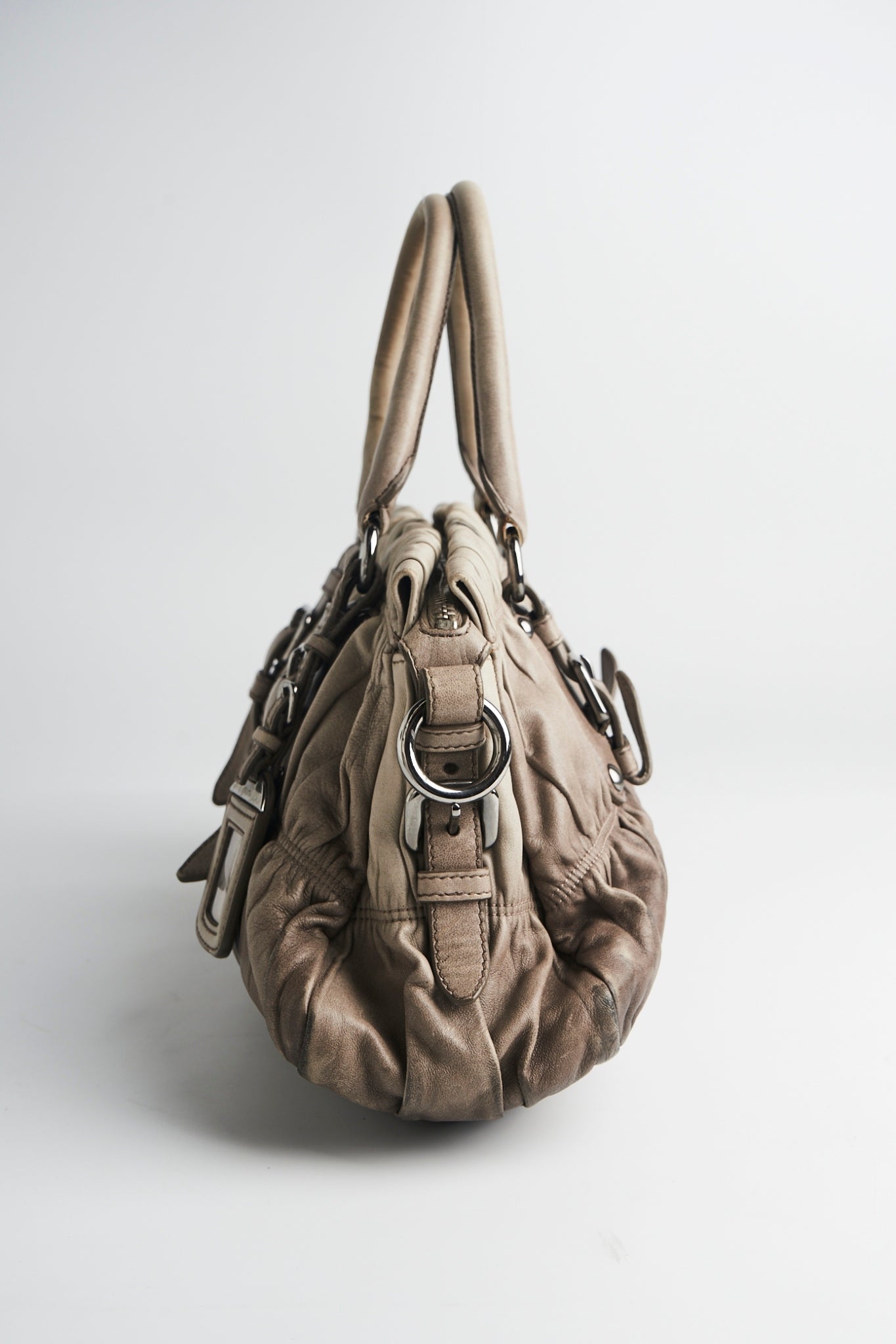 Prada Ombre Gaufre leather