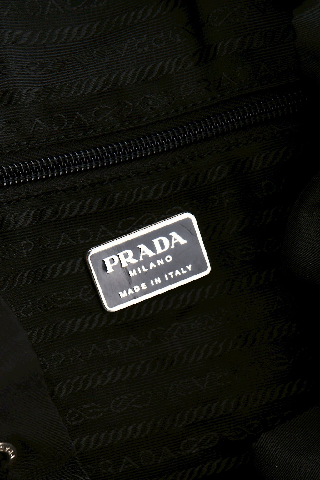 Prada nylon blackpack