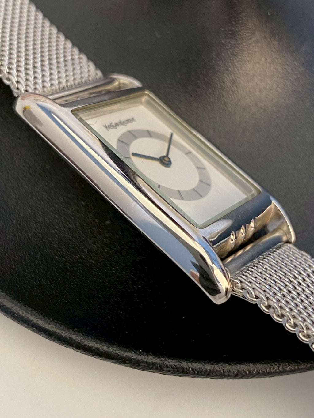YSL stainless white dial c.0825