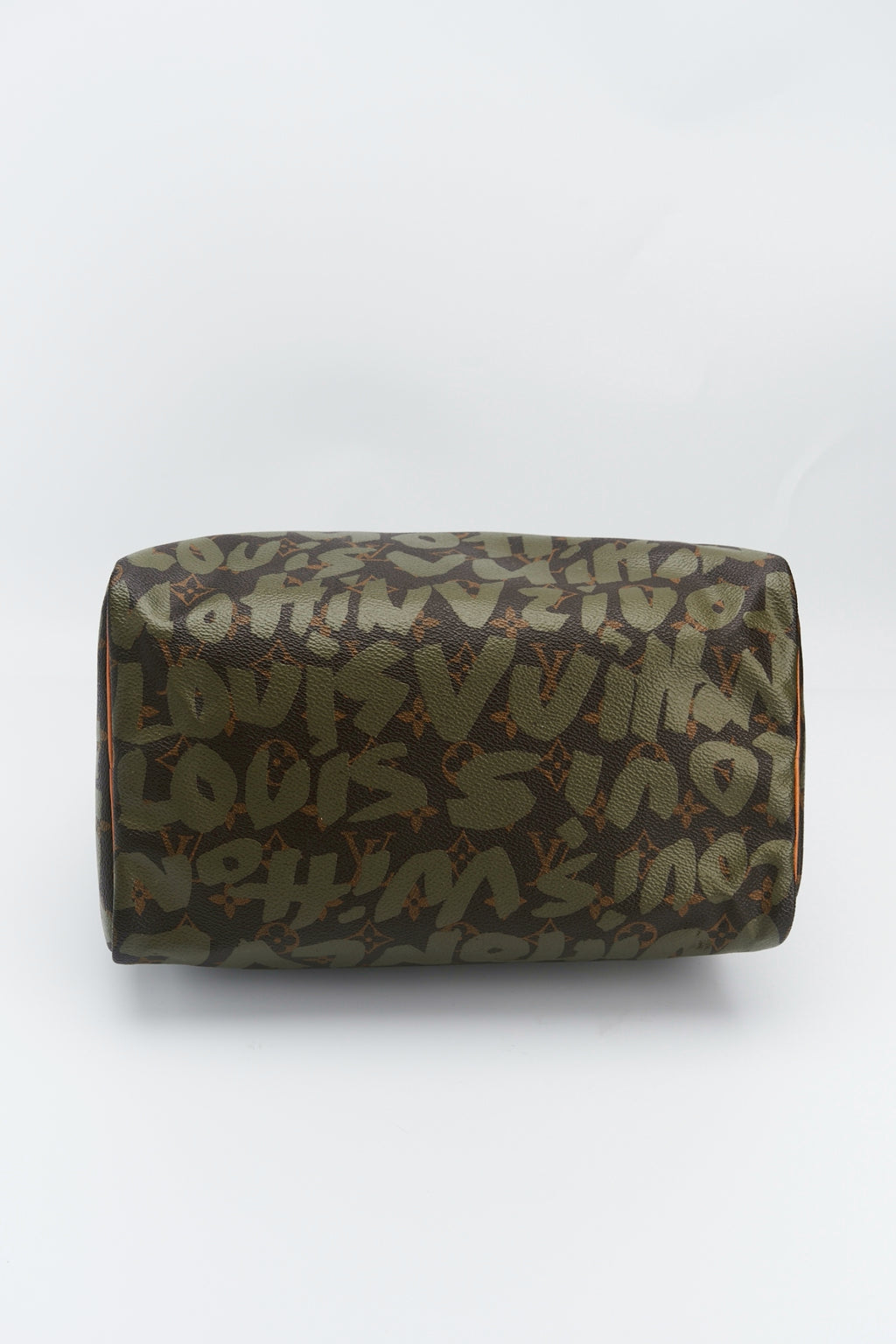 Louis vuitton Khaki Graffiti speedy “30