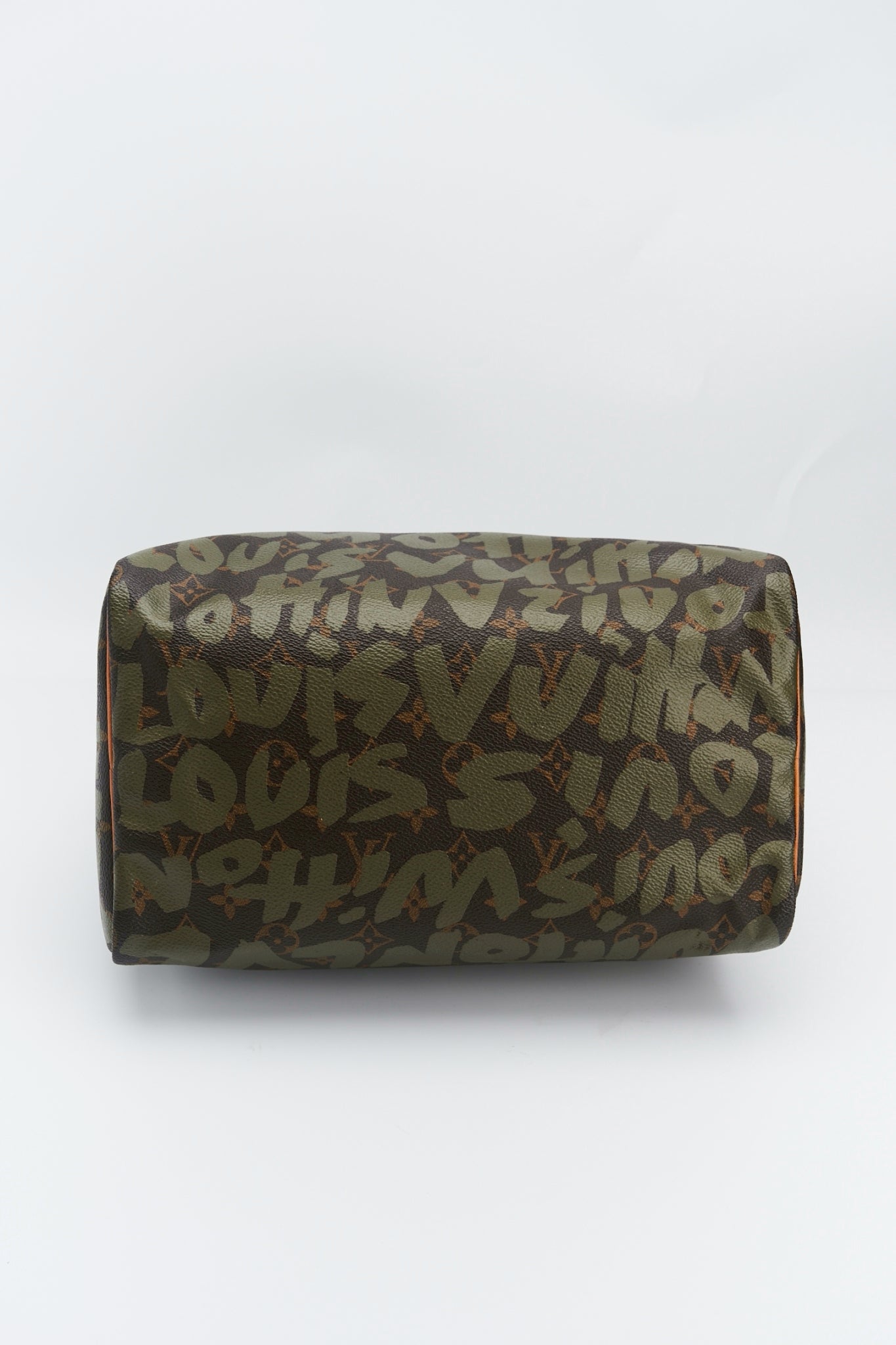 Louis vuitton Khaki Graffiti speedy “30