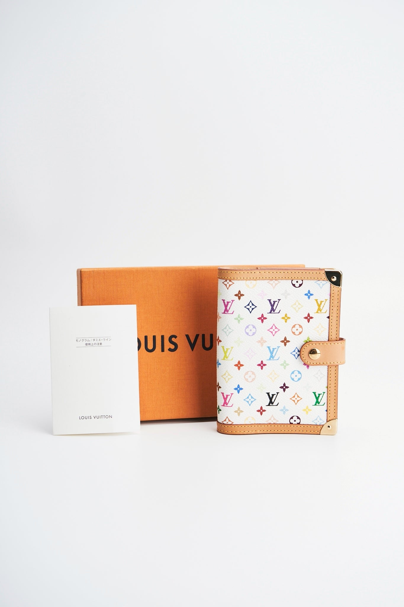Louis vuitton multicolor agenda white