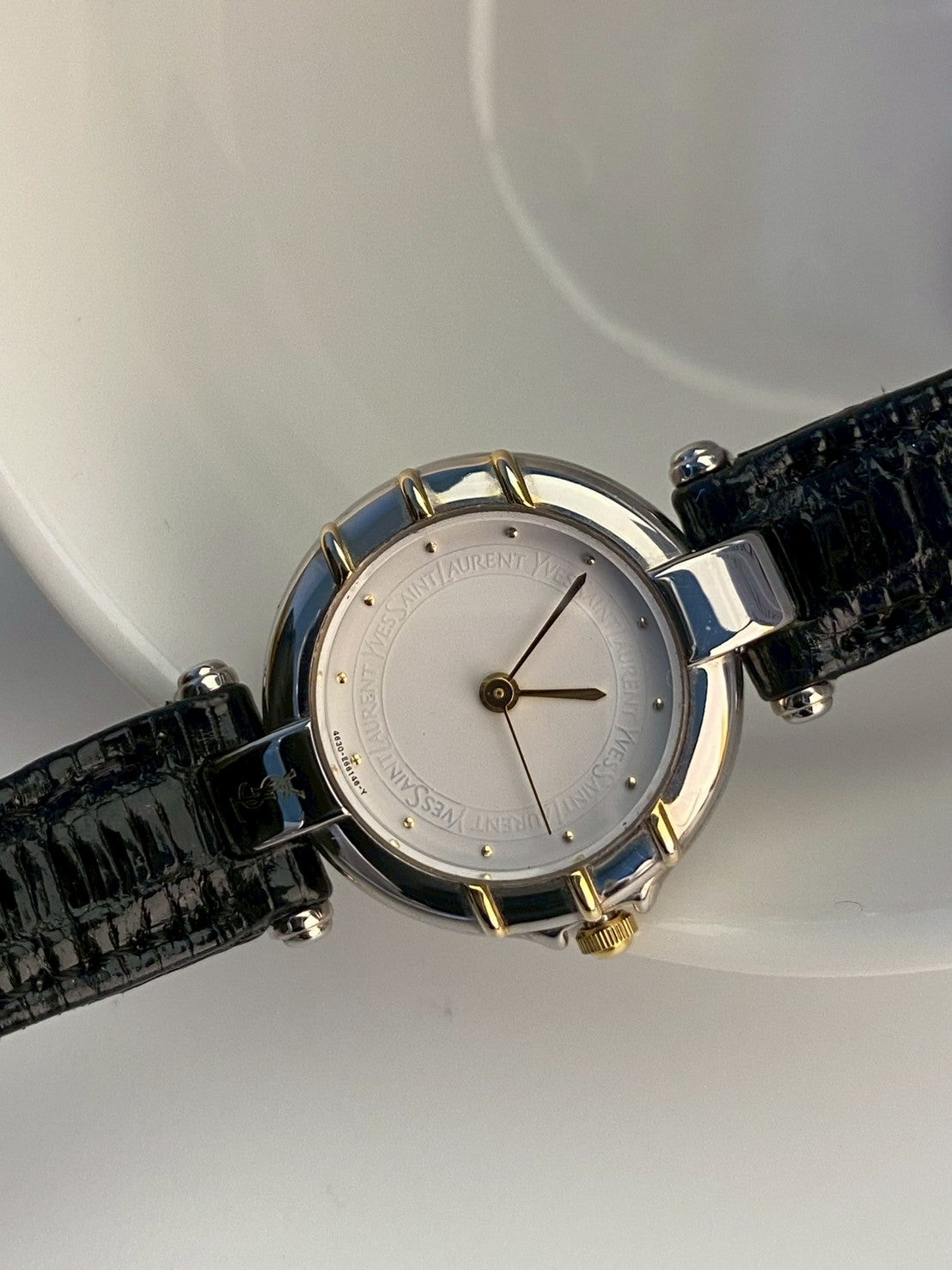 Ysl white dial c.0201