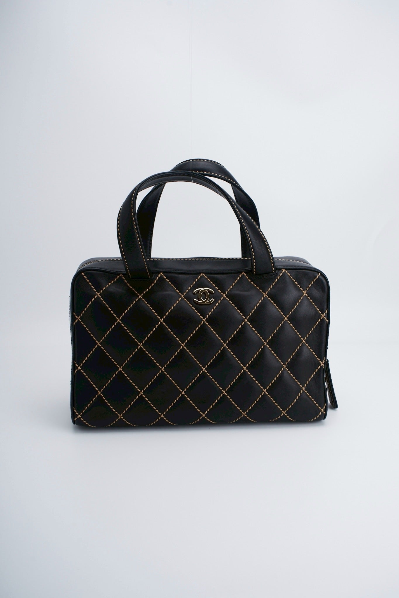 Chanel quilted hand bag