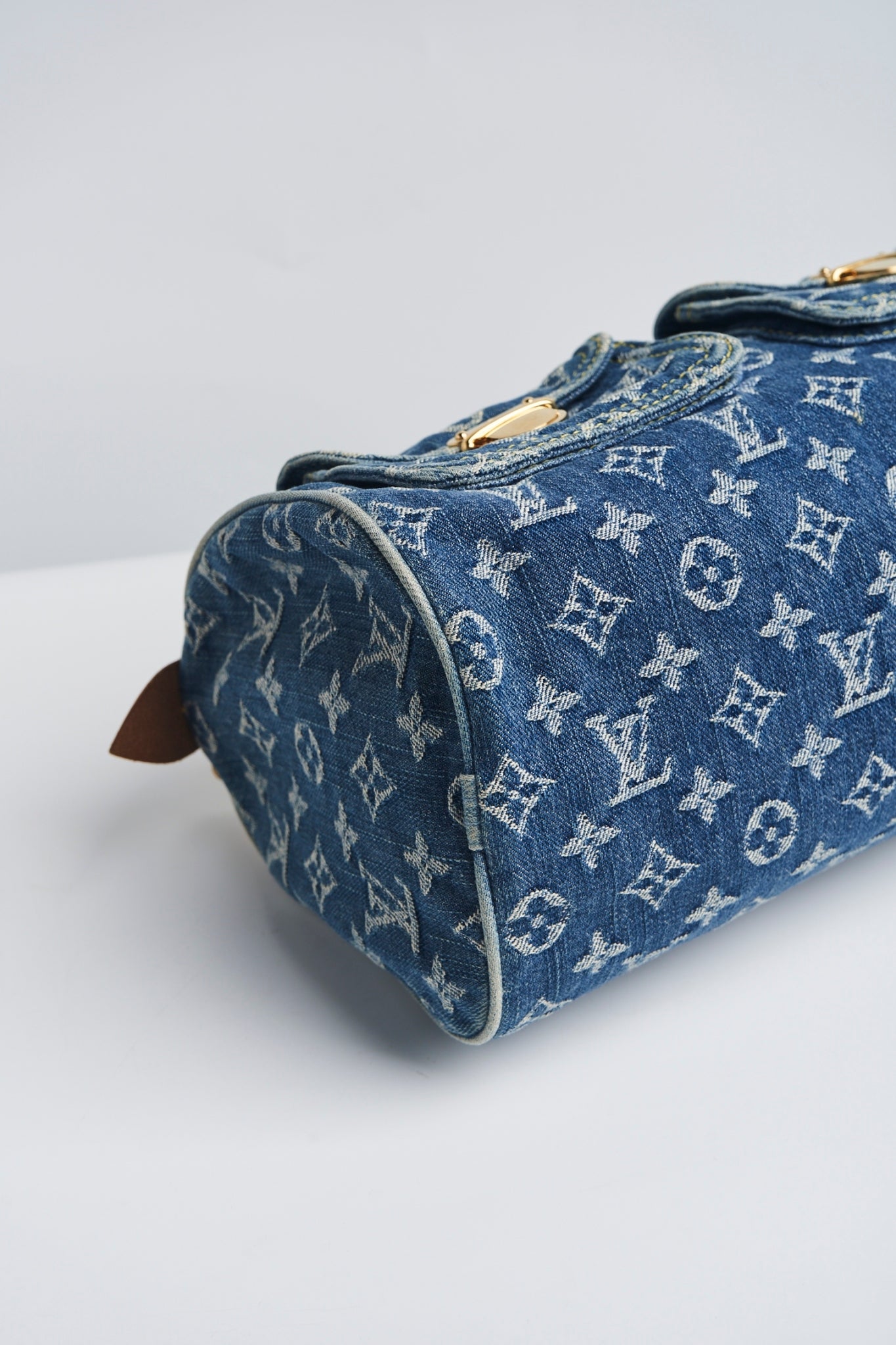 Louis vuitton denim handbag