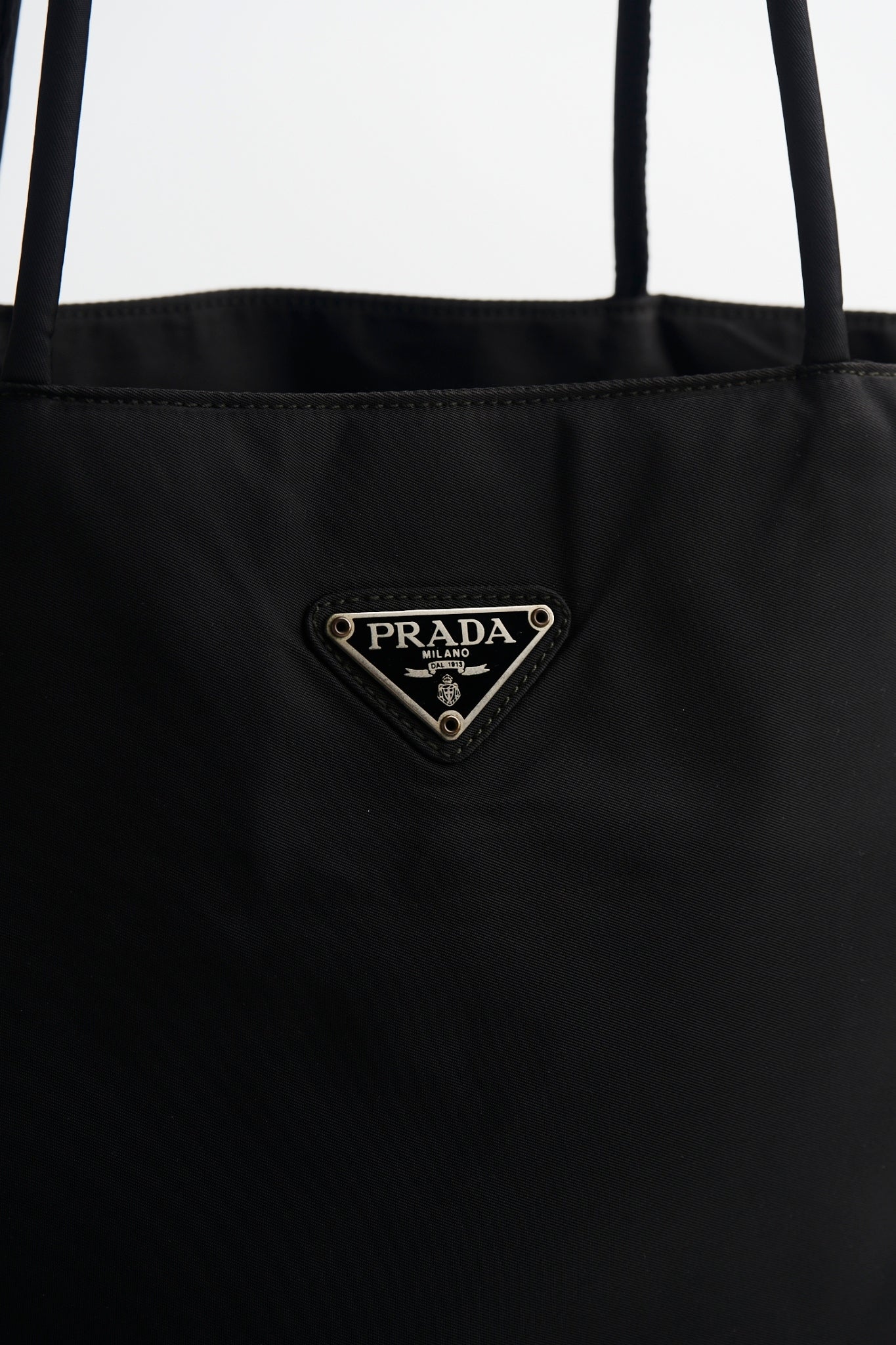 Prada Spaghetti shopping bag