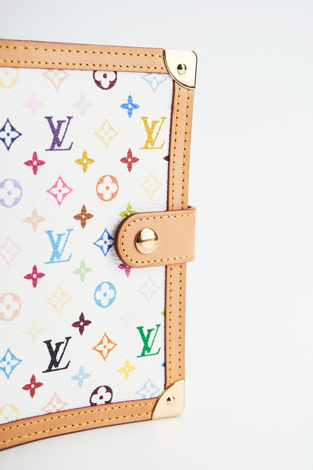 Louis vuitton multicolor agenda white