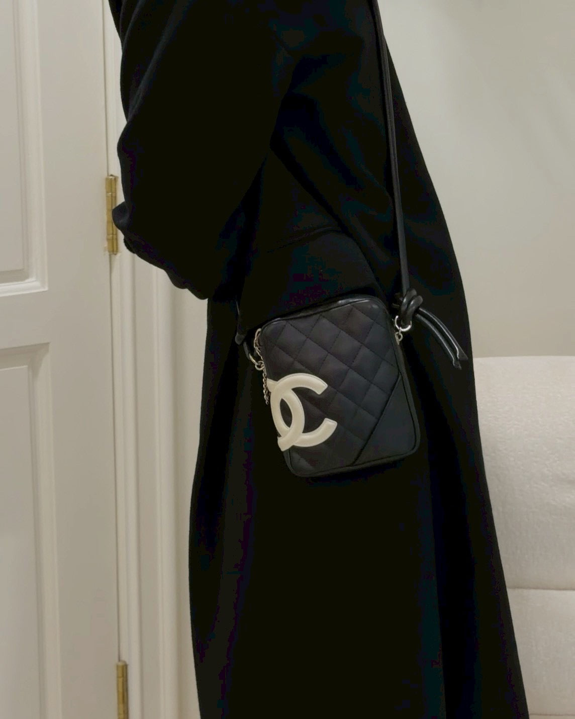 Chanel cambon black small crossbody