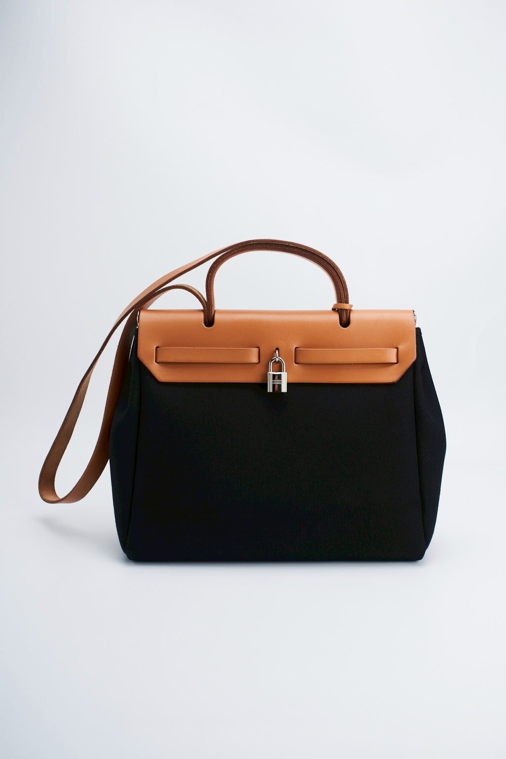 Hermes herbag31 black brown