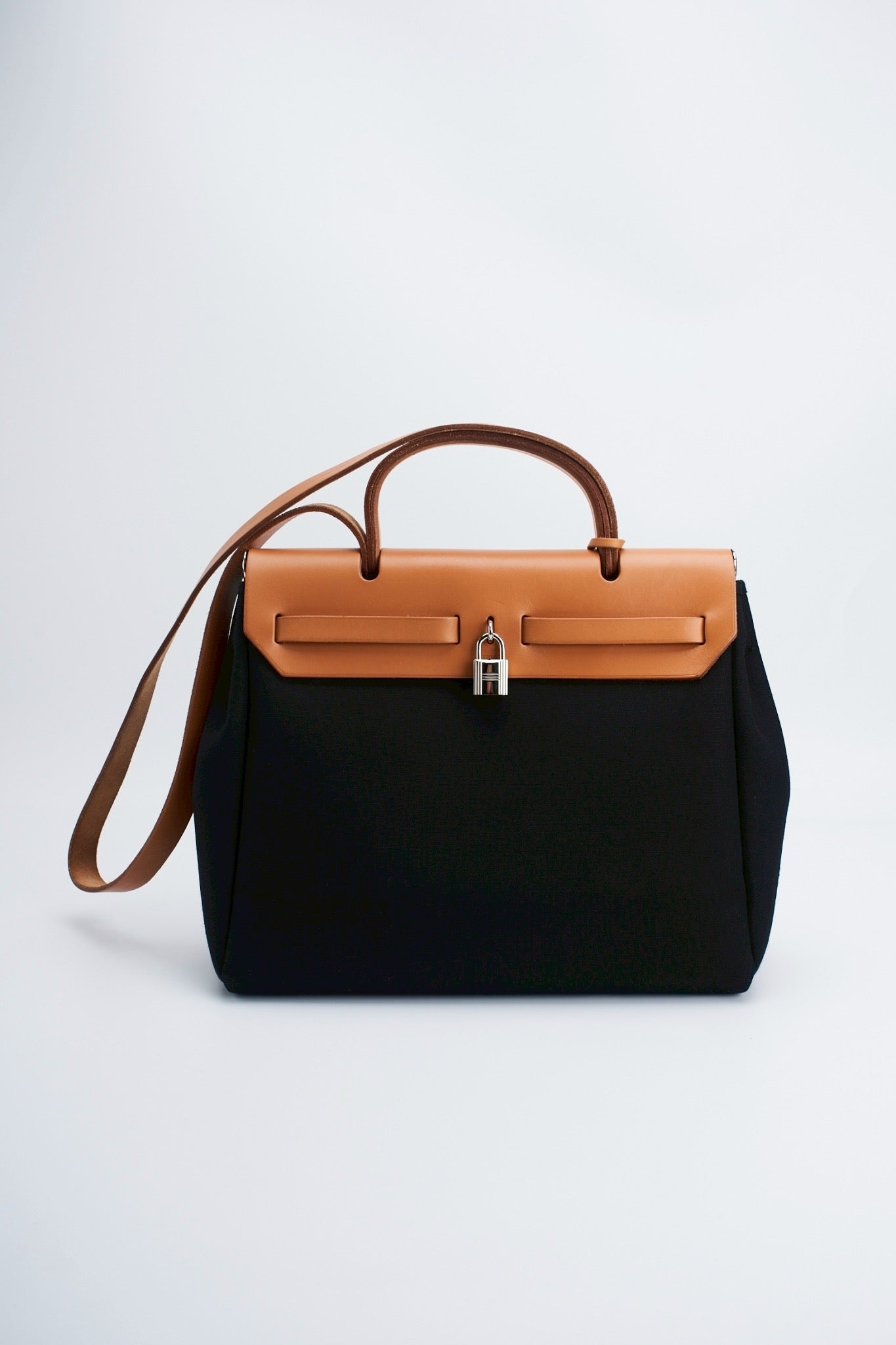 Hermes herbag31 black brown