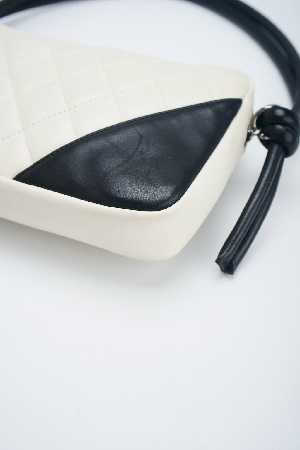 Chanel cambon white shoulder bag