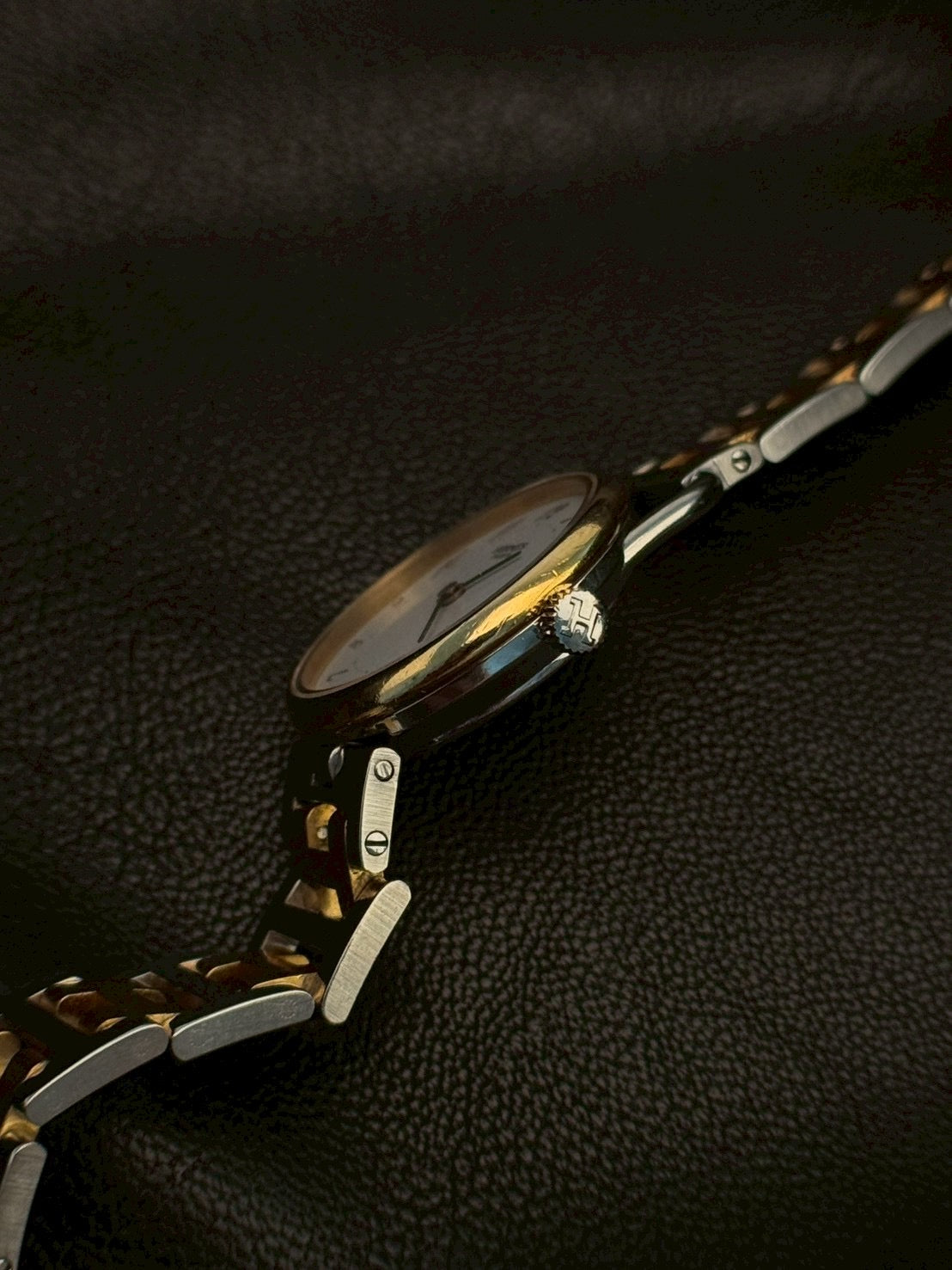 Hermes Arceau white dial