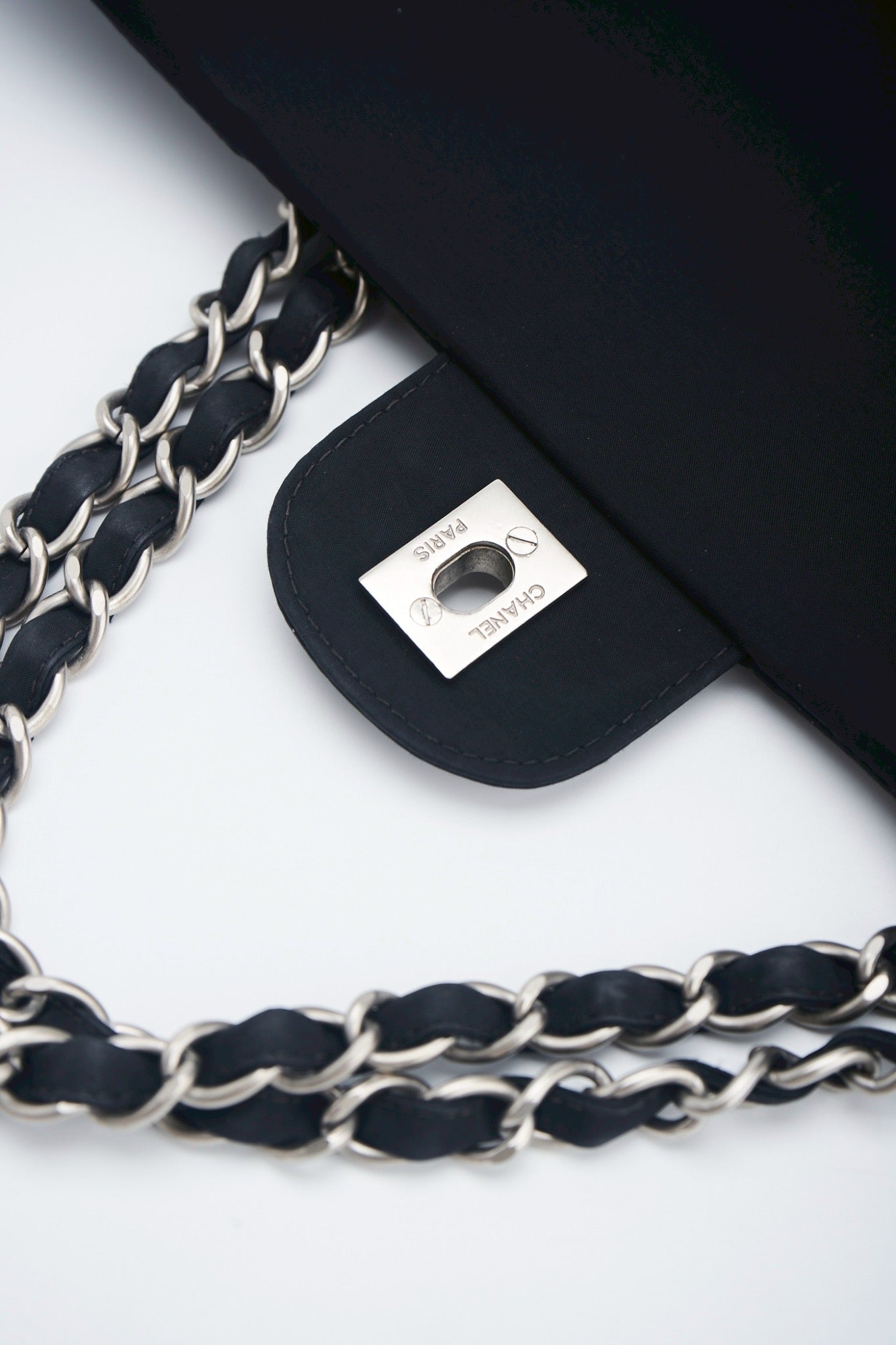 Chanel nylon easy flab 12