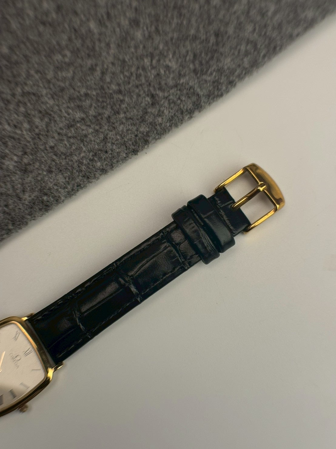Omega deville chevron dial