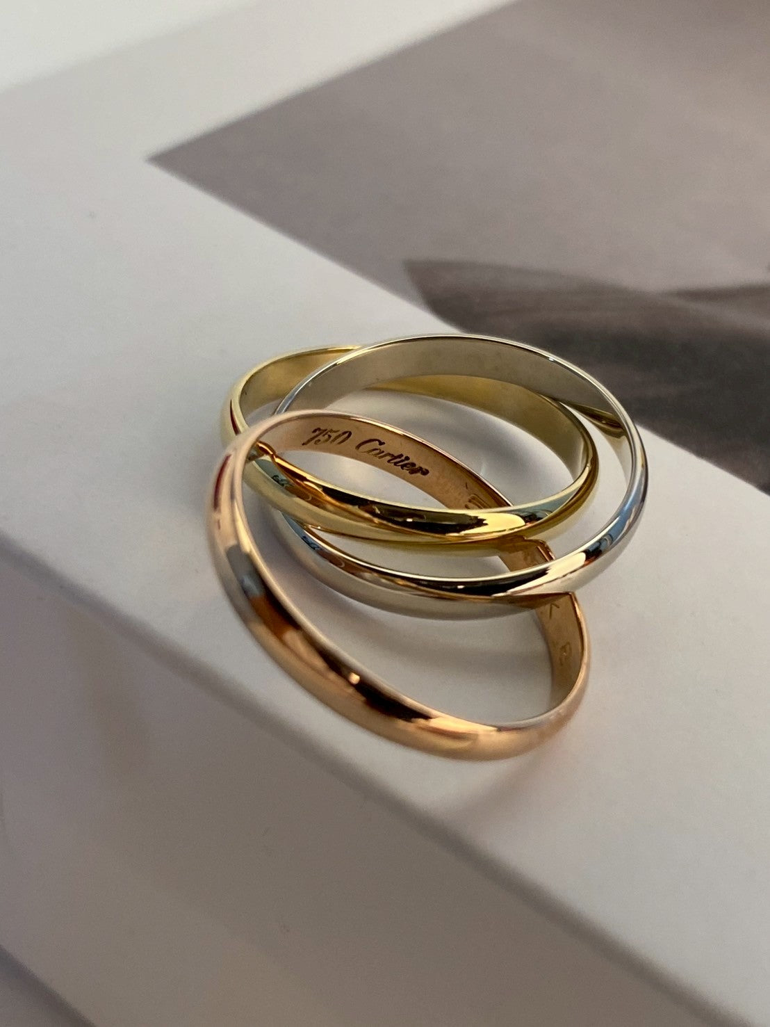 Cartier trinity ring classic model