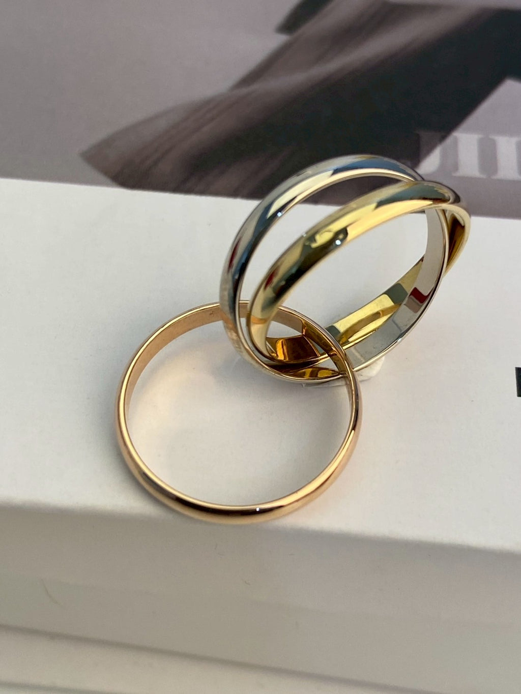 Cartier trinity ring classic model