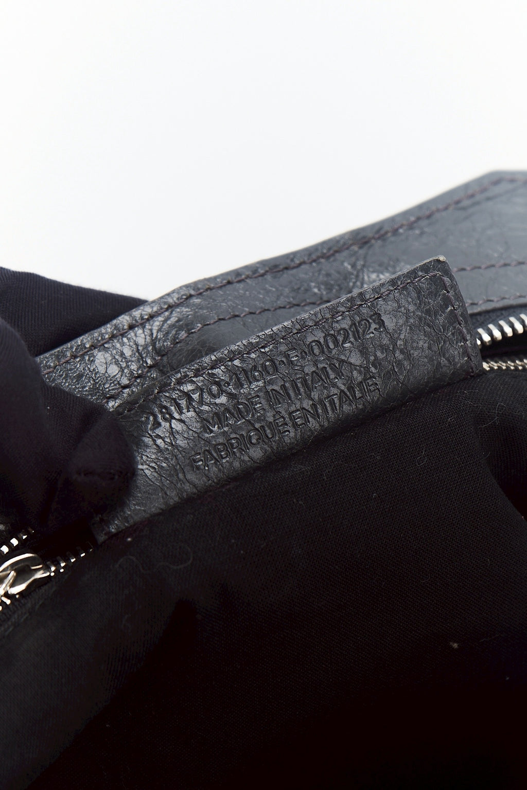 Balenciaga city bag dark gray
