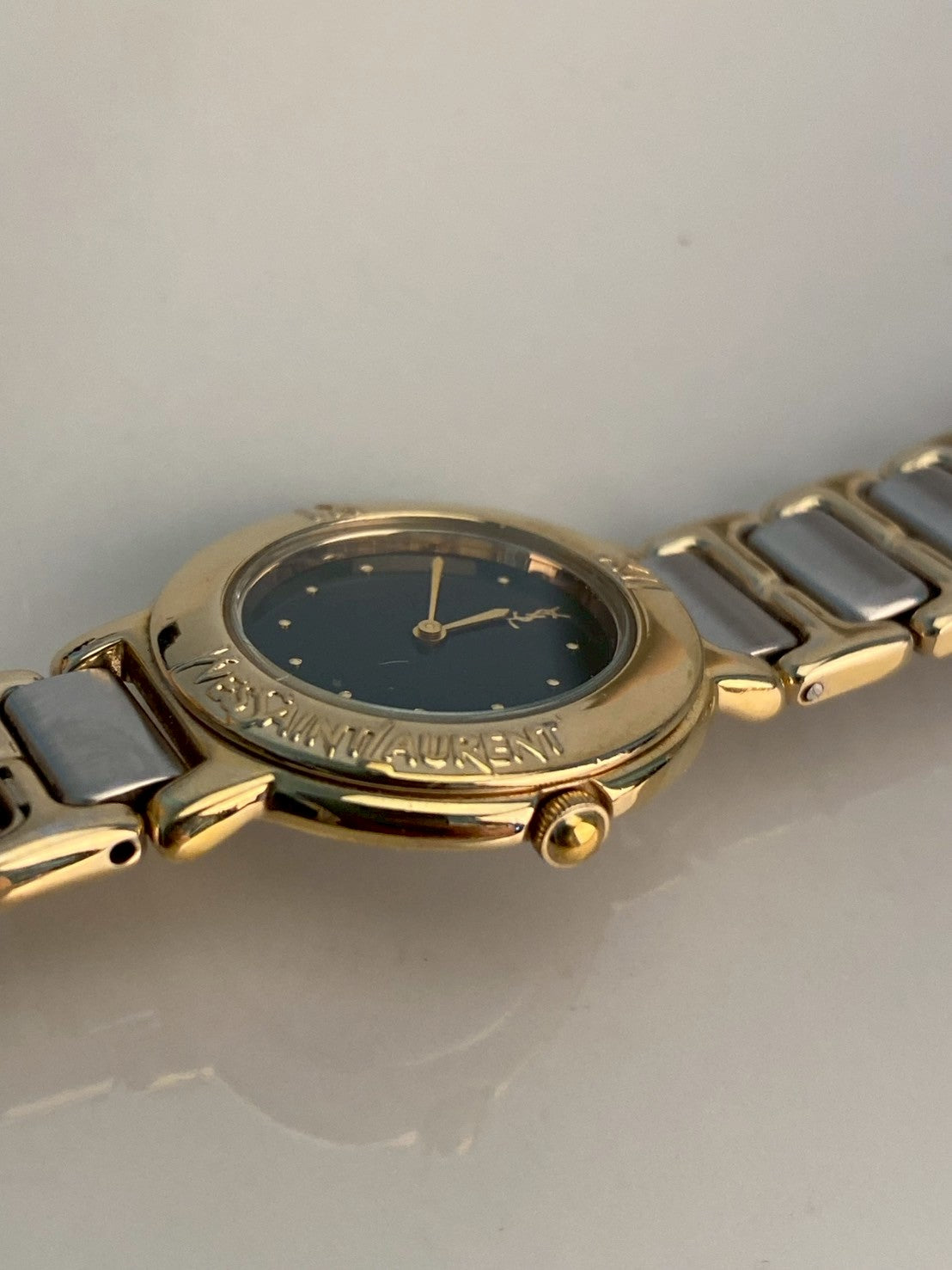 sl black dial twotone watch c.1314