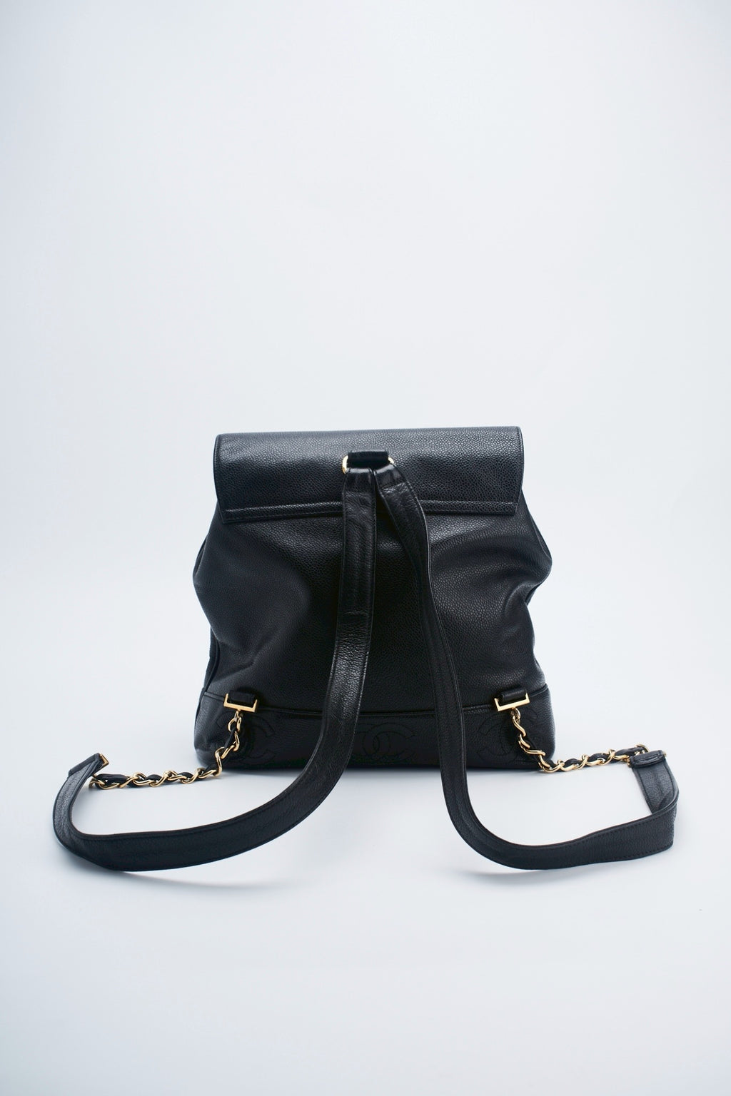 Chanel caviar backpack