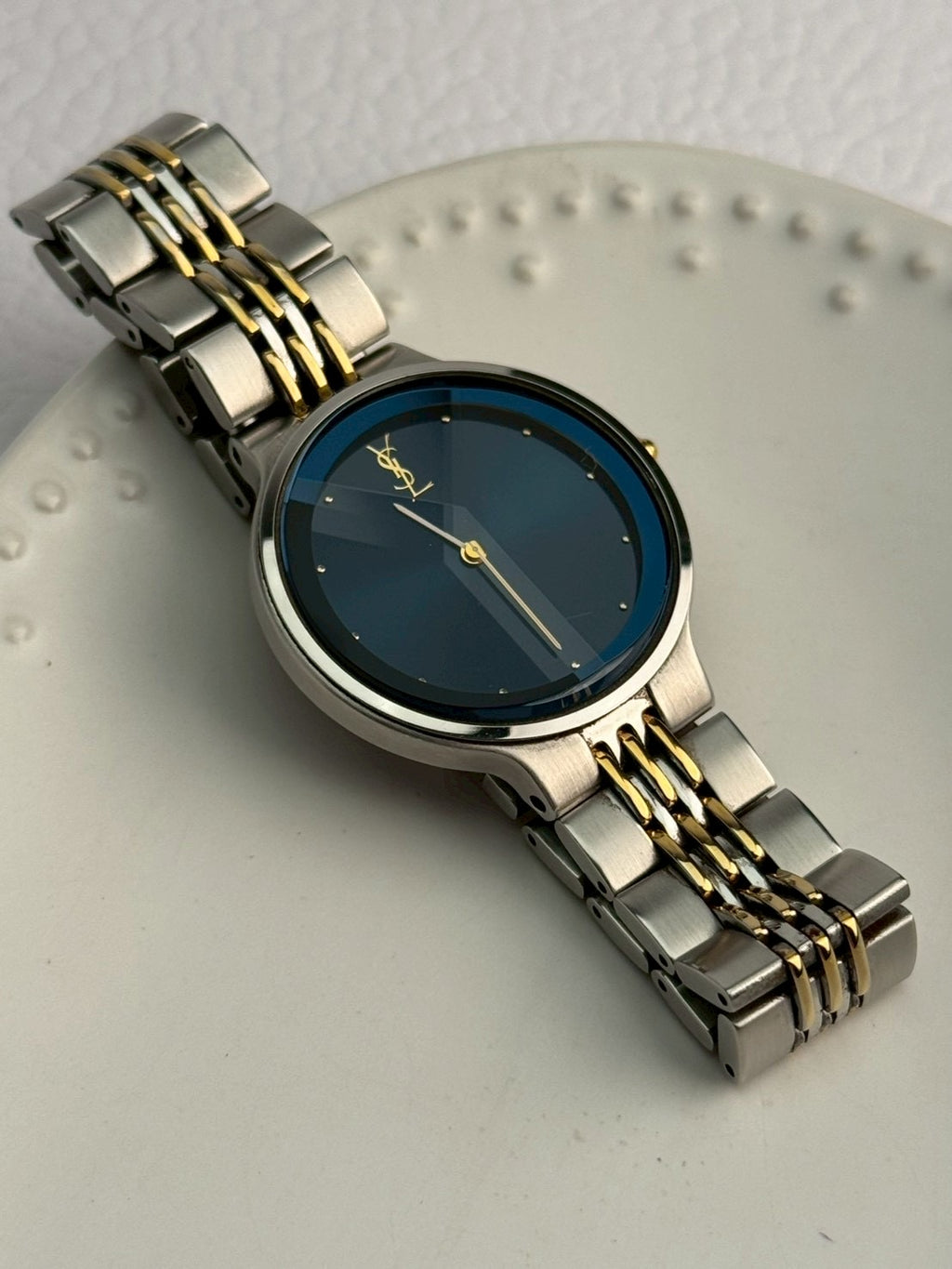 Ysl blue dial c.0668