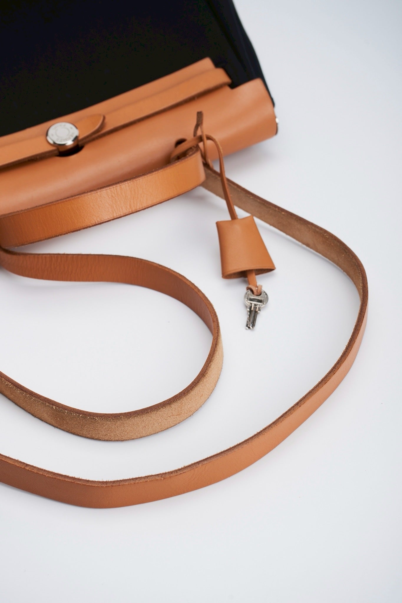Hermes herbag31 black brown