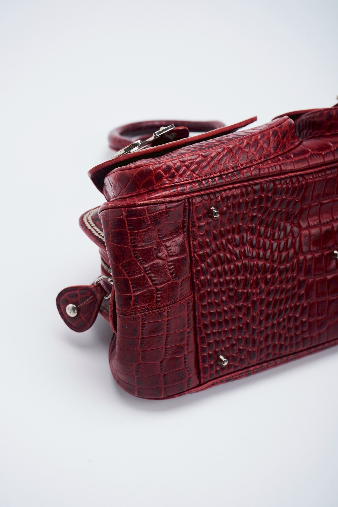 Dior detective crocodile leather