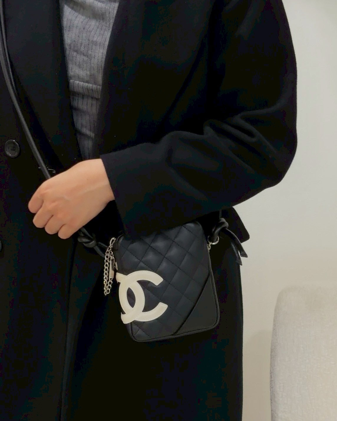 Chanel cambon black small crossbody