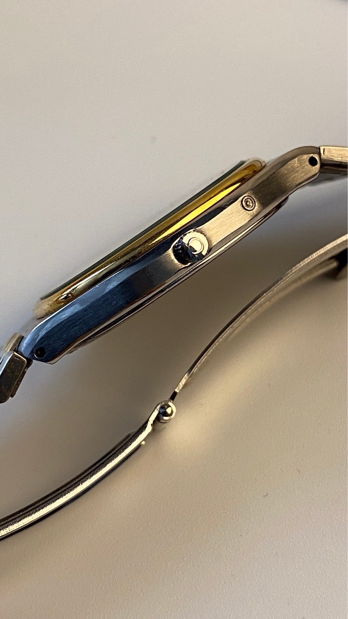 Omega Deville Twotone Men Size