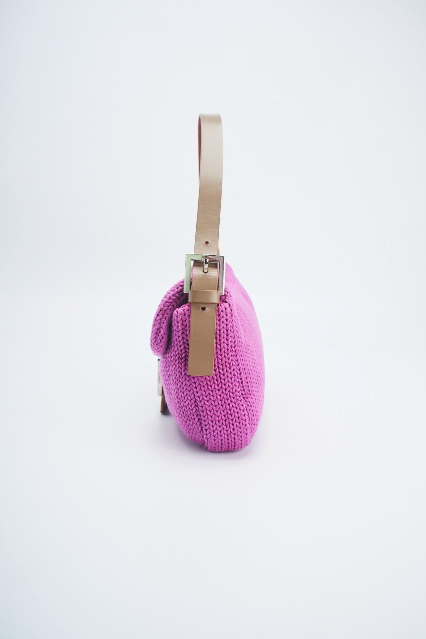 Fendi baguette knit bag