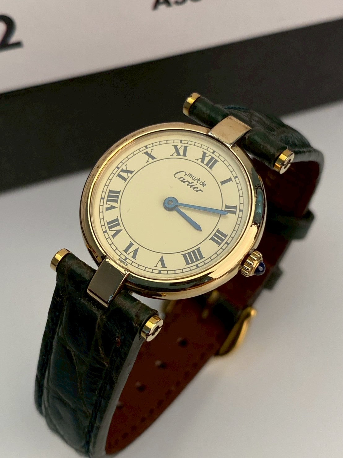 Cartier cream dial argent cilcle c.1750