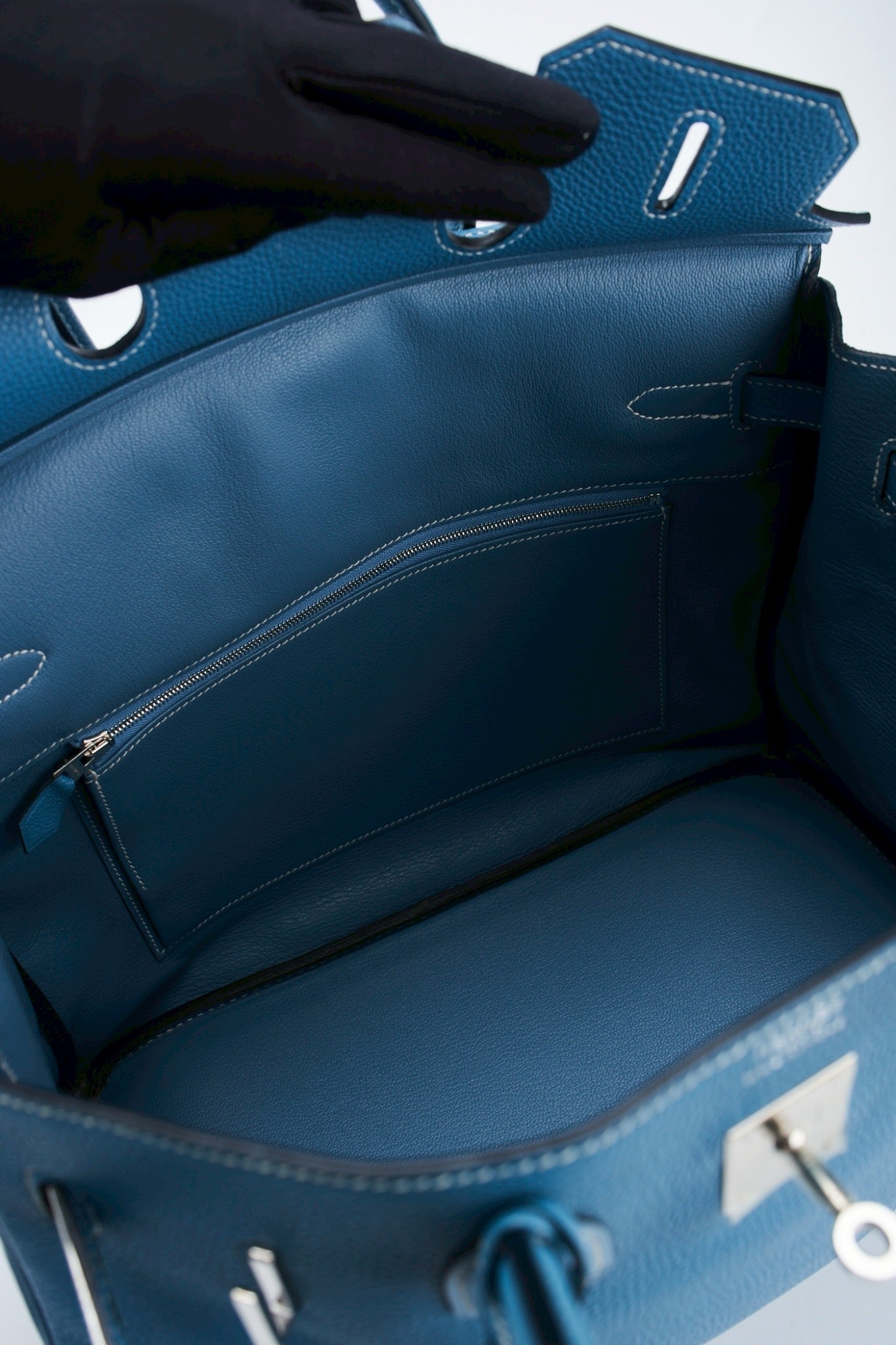 Hermes birkin35 bluejean