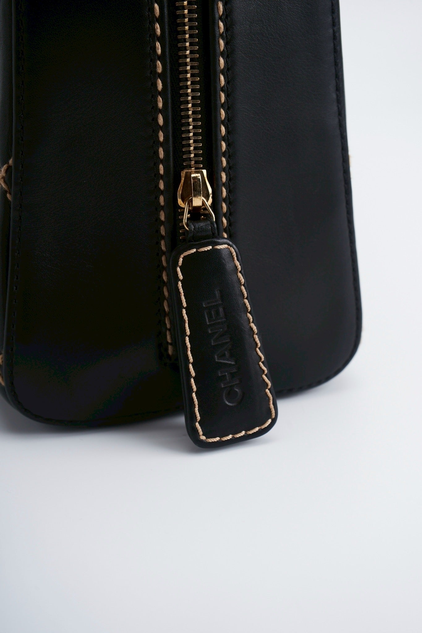 Chanel quilted hand bag