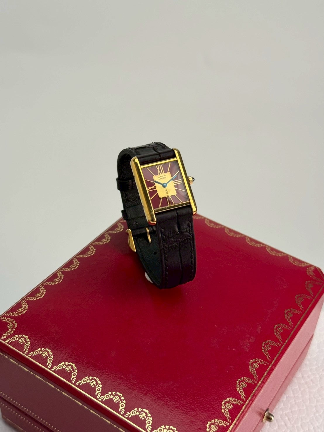 artier vermeil tank red s size. C.2251